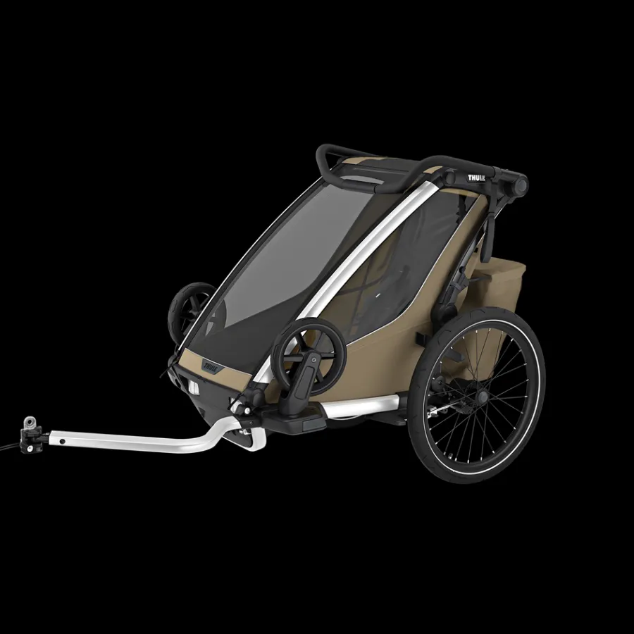Outlet Thule Chariot Cross 2 single jogging Bundle