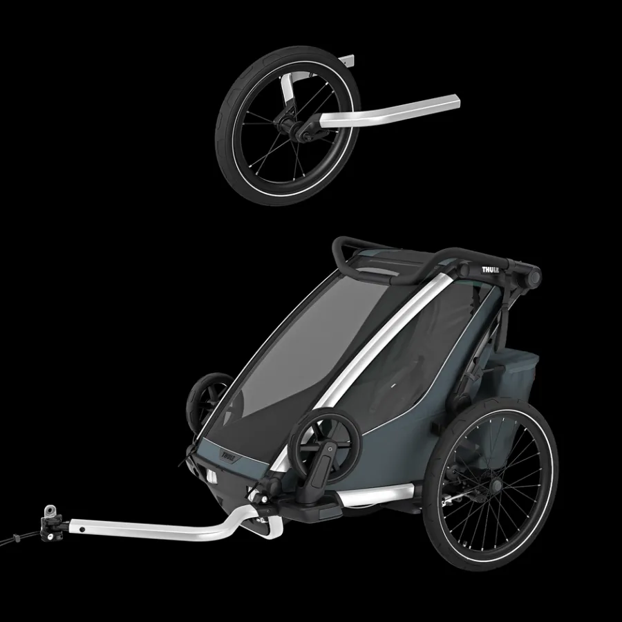 Hot Thule Chariot Cross 2 single jogging Bundle