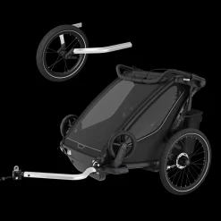 Sale Thule Chariot Sport 2 double jogging Bundle