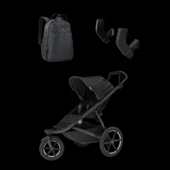 Fashion Thule Urban Glide 3 single car travel baby bundle